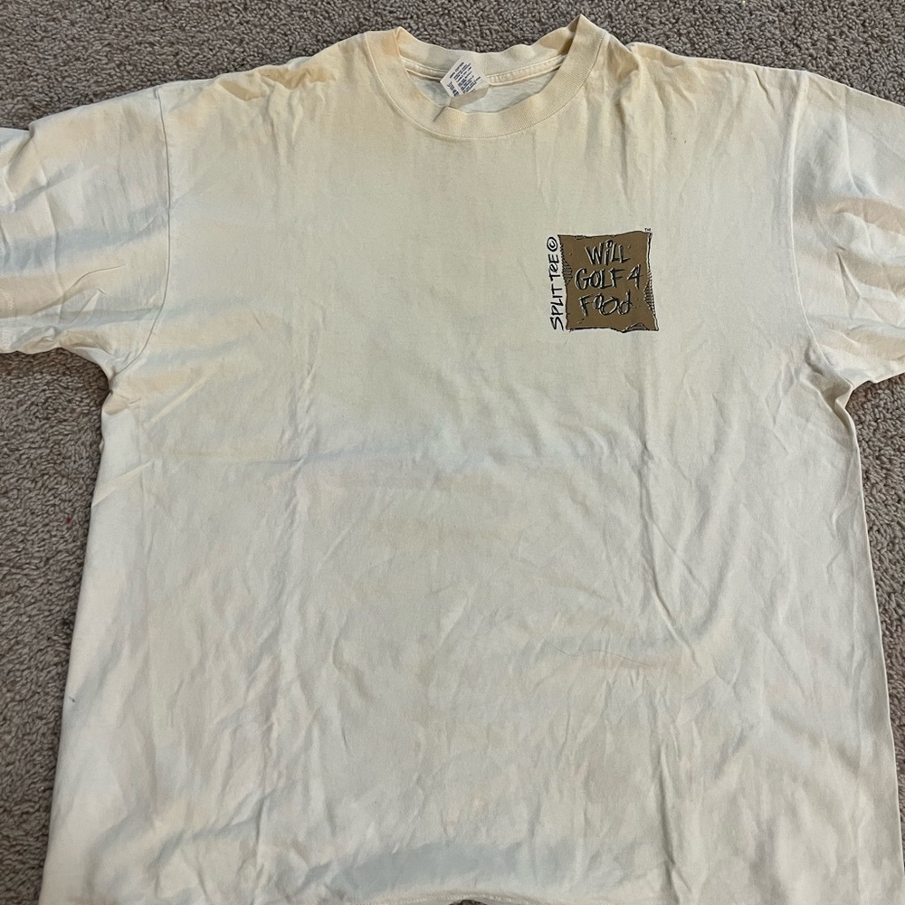 Vintage Will Golf 4 Food T-shirt. Delta 100% cotton pre owned X-LARGE
